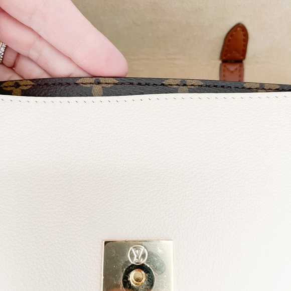 Louis Vuitton Monogram Vaugirard Creme Shoulder Strap Crossbody Bag - Picture 7 of 15
